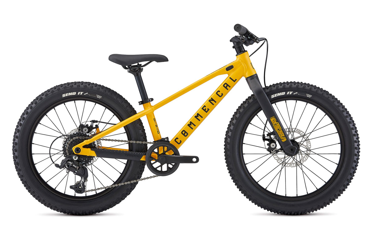 Commencal Ramones 20 Kids Mountain Bike 7-Speed Disc Brakes Wide Grippy Tires