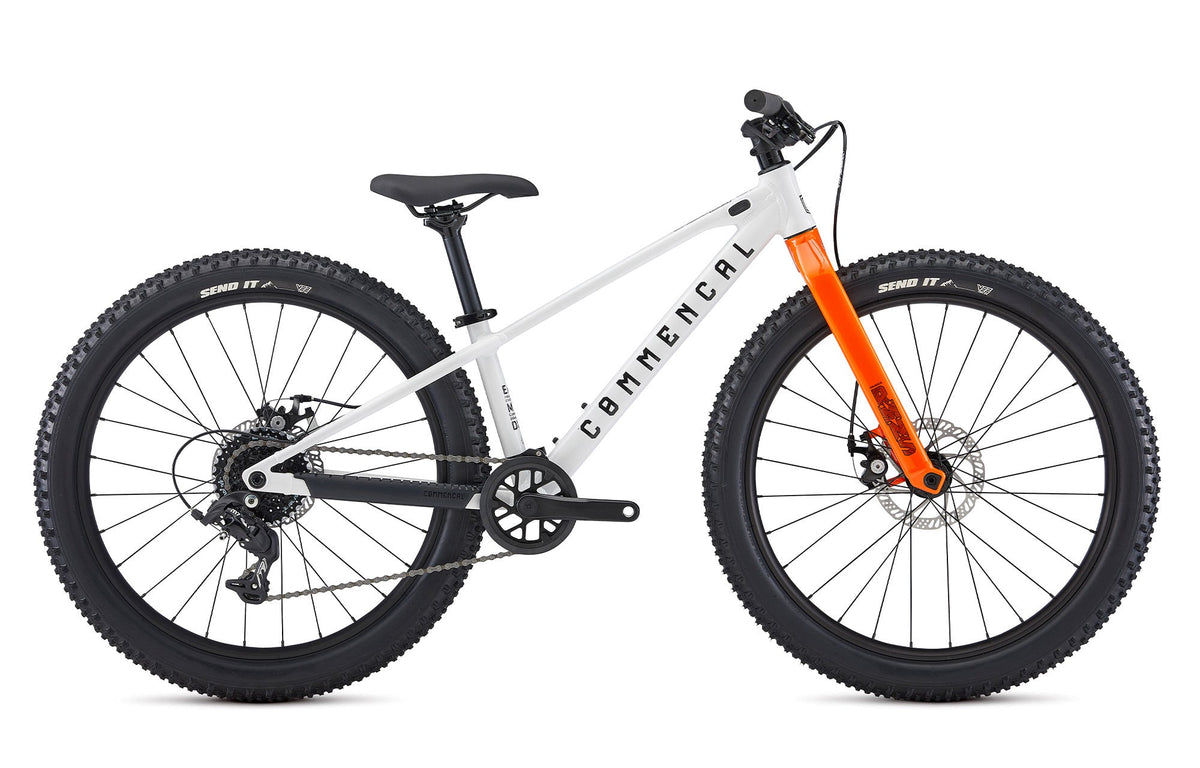 Commencal Ramones 24 Kids Mountain Bike - 7-Speed, Disc Brakes, Grippy Tires