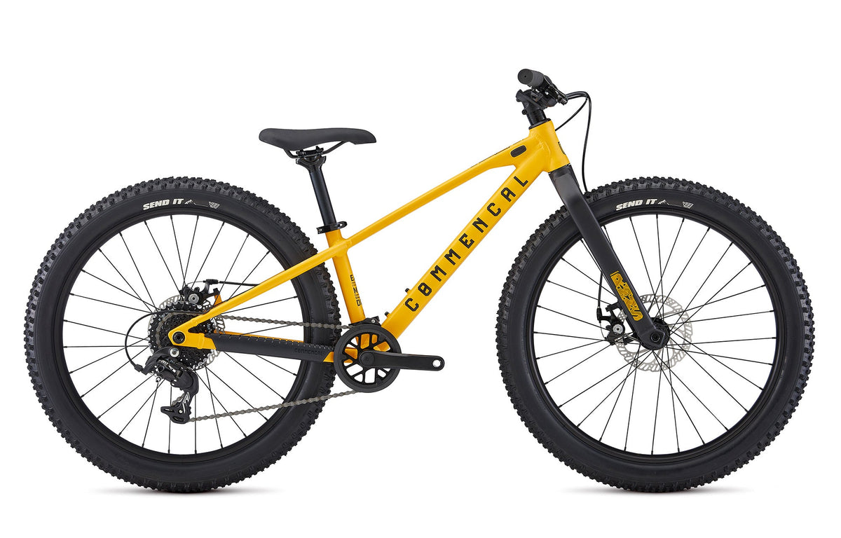 Commencal Ramones 24 Kids Mountain Bike - 7-Speed, Disc Brakes, Grippy Tires