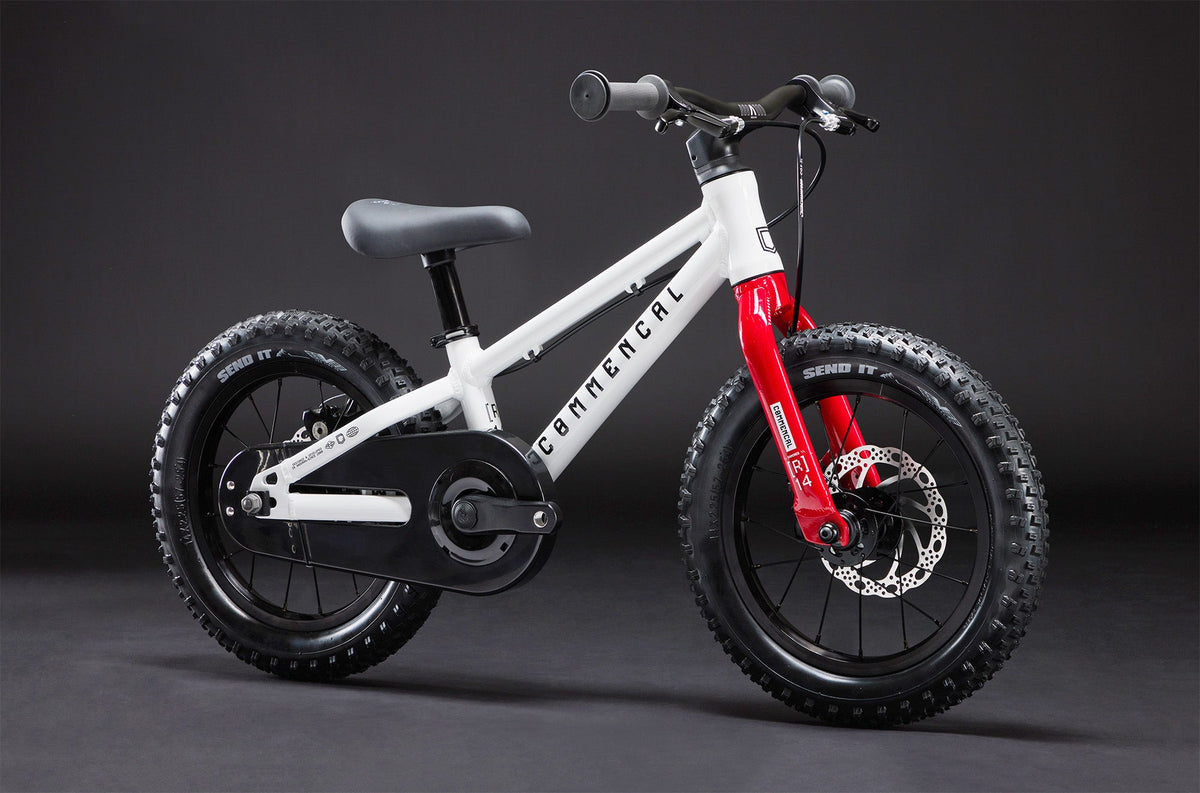 Commencal Ramones 14 Kids Mountain Bike - Lightweight Aluminum Frame, Disc Brakes