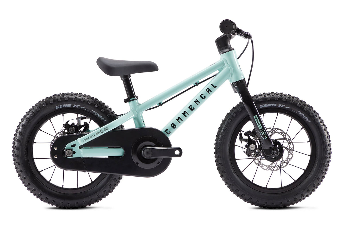 Commencal Ramones 14 Kids Mountain Bike - Lightweight Aluminum Frame, Disc Brakes
