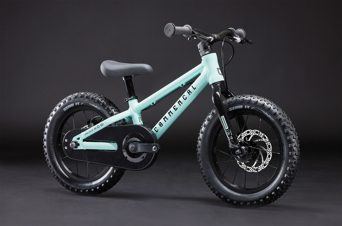 Commencal Ramones 14 Kids Mountain Bike - Lightweight Aluminum Frame, Disc Brakes