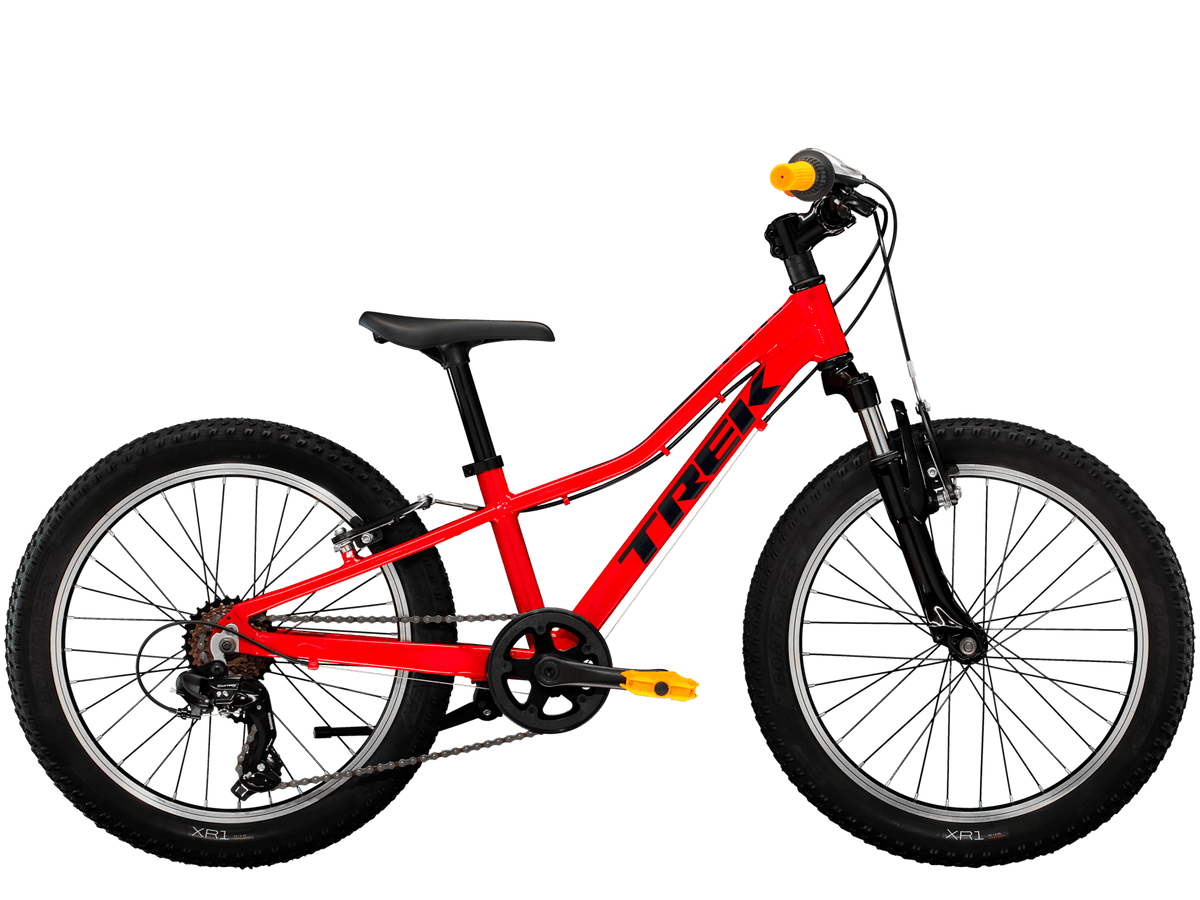 Trek Precaliber 20-inch 7-Speed Kids' Hybrid Bike with Suspension Fork