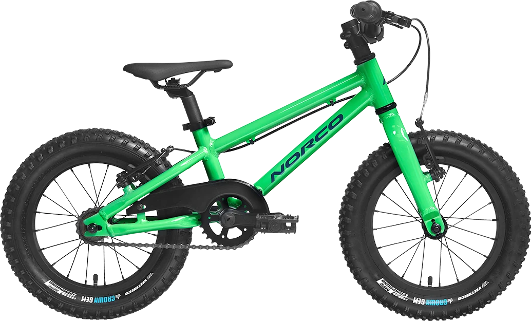 Norco Storm 14 SS Kids Lightweight Aluminum Rigid Bicycle Green/Blue
