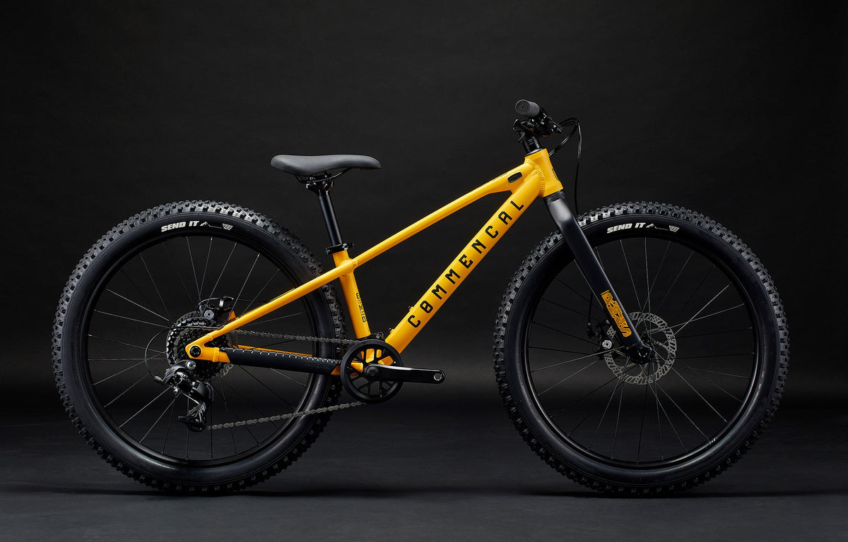 Commencal Ramones 24 Kids Mountain Bike - 7-Speed, Disc Brakes, Grippy Tires