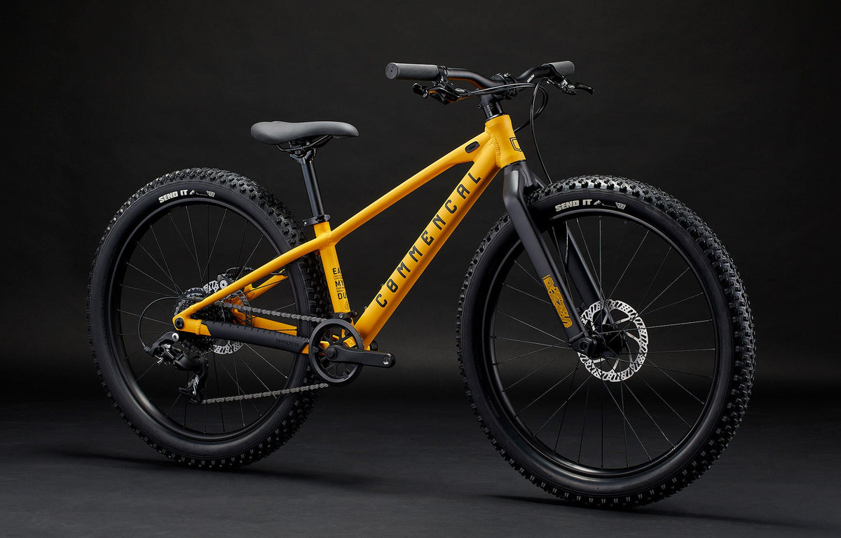Commencal Ramones 24 Kids Mountain Bike - 7-Speed, Disc Brakes, Grippy Tires
