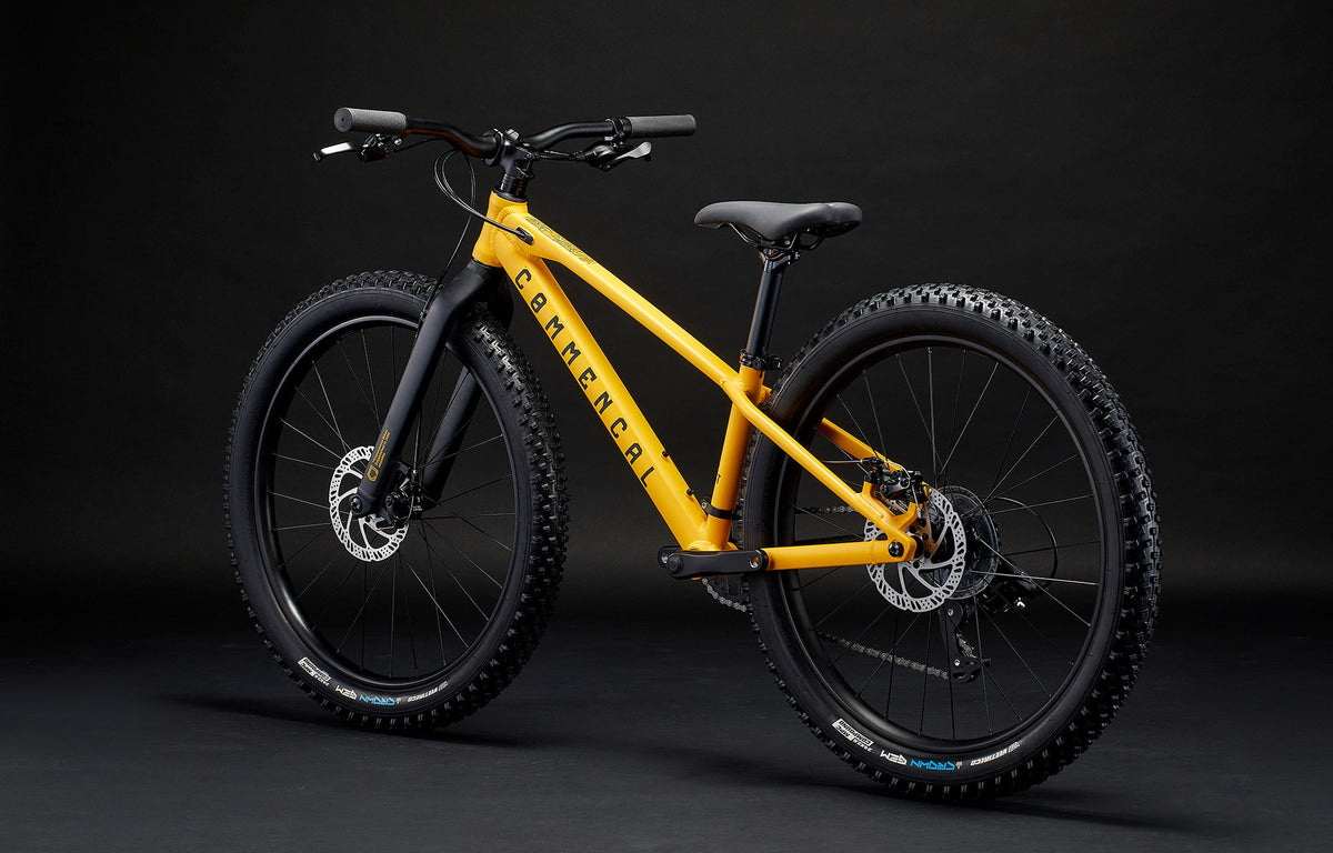 Commencal Ramones 24 Kids Mountain Bike - 7-Speed, Disc Brakes, Grippy Tires