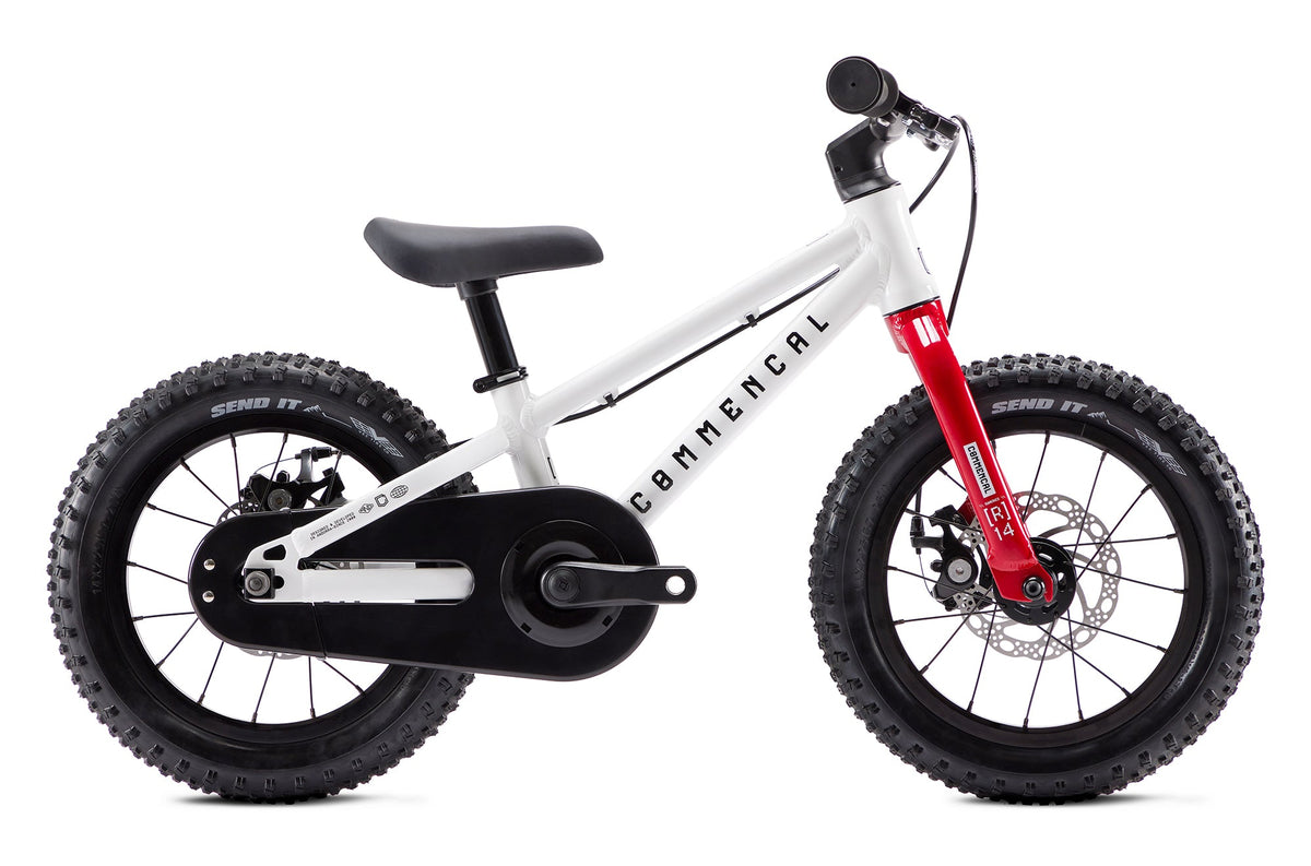 Commencal Ramones 14 Kids Mountain Bike - Lightweight Aluminum Frame, Disc Brakes