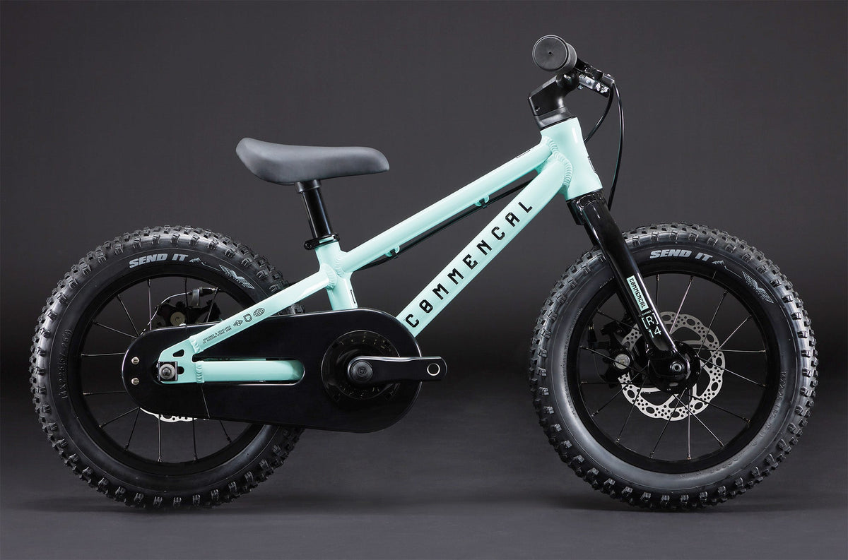 Commencal Ramones 14 Kids Mountain Bike - Lightweight Aluminum Frame, Disc Brakes