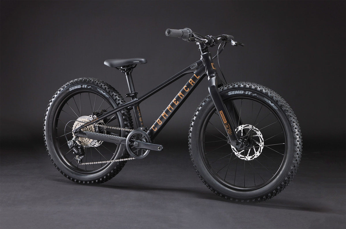 Commencal Ramones 20 Kids Mountain Bike 7-Speed Disc Brakes Wide Grippy Tires