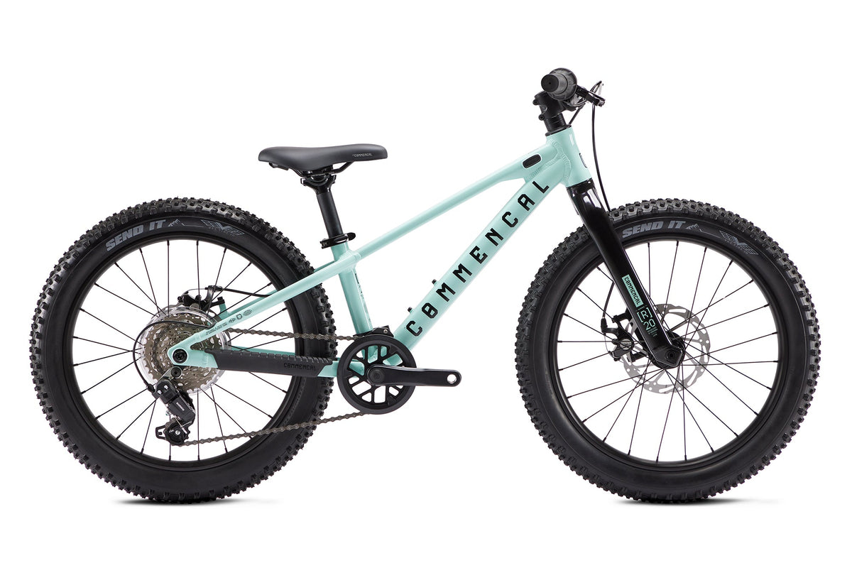 Commencal Ramones 20 Kids Mountain Bike 7-Speed Disc Brakes Wide Grippy Tires