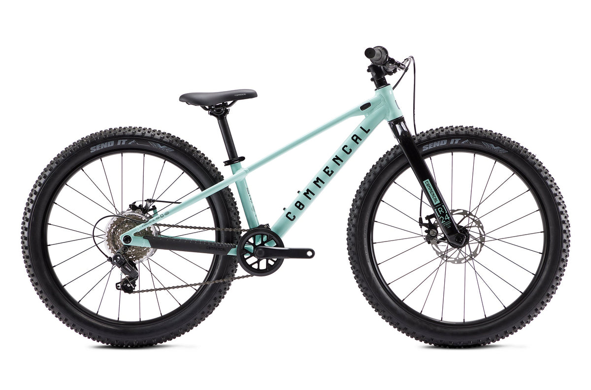 Commencal Ramones 24 Kids Mountain Bike - 7-Speed, Disc Brakes, Grippy Tires